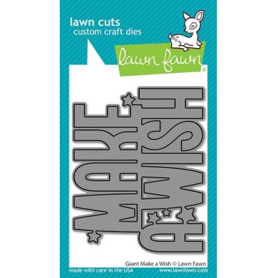 Lawn Fawn Lawn Cuts - Giant Make a Wish